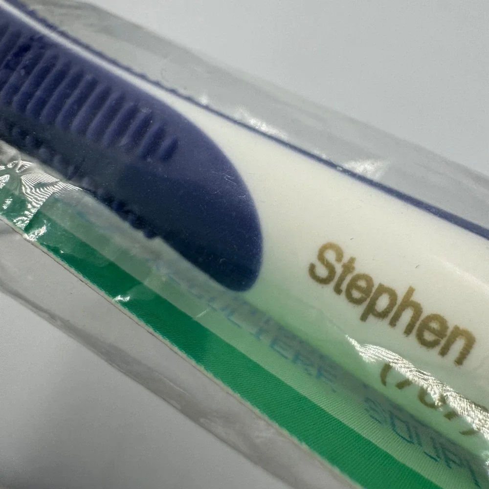 GUM Technique Full Soft Toothbrush 490 Blue Personalized NEW